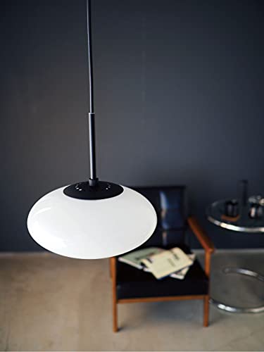 Interform Fatima 1 Pendant Light LT-4041 (Bulb not included, sold separately) Glass, White, Black, Single Light