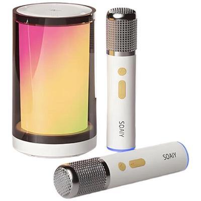 Soaiy K35M Portable Bluetooth Speaker with Dual Microphones CN Plug (adapter Included)