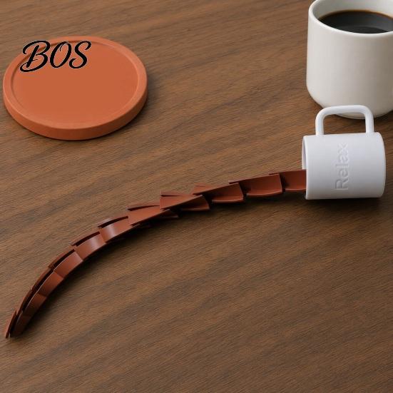 Realistische Kaffeefleck-Dekoration 3D-gedruckter Becher Fidget, Schreibtisch-Spirale Stressabbau Sensorisches Streichspielzeug Spielzeug, Geschenk für Erwachsene Büro Zuhause Liebhaber,