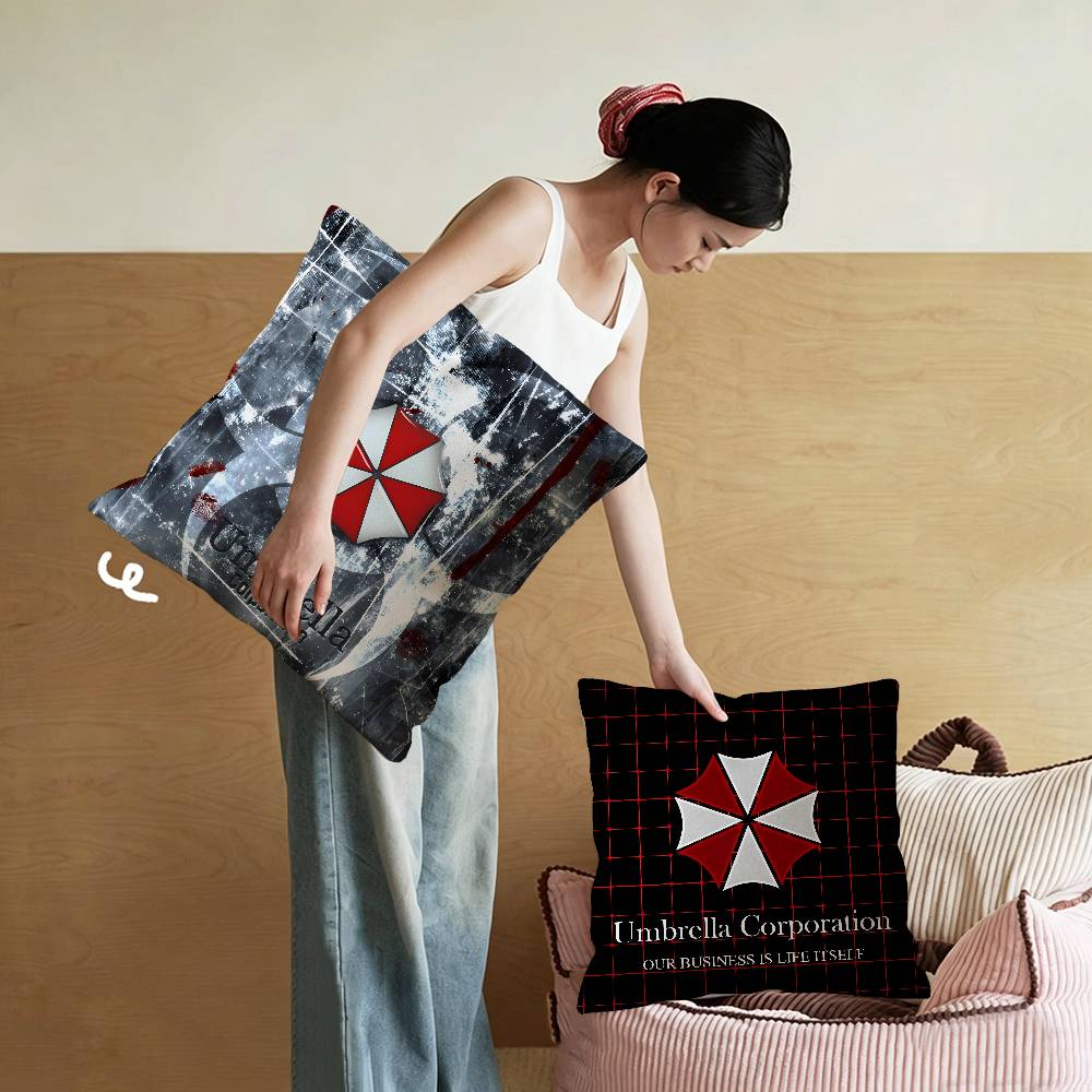 Game R-Resident E-Evil U-Umbrella Cushion Cover Decorative Pillow Sofa Home Decor case pillow cases