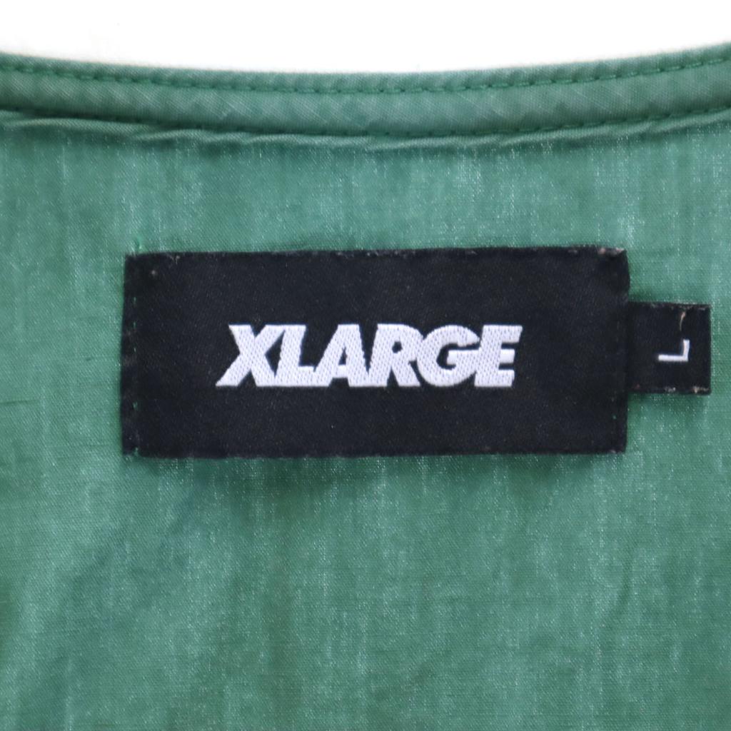 Xlarge Long Sleeve Pullover Shirt L Green Men's Used