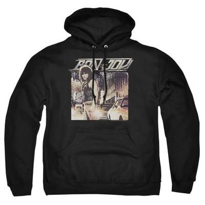 Bon Jovi Unisex Adult Runaway Jon Hoodie