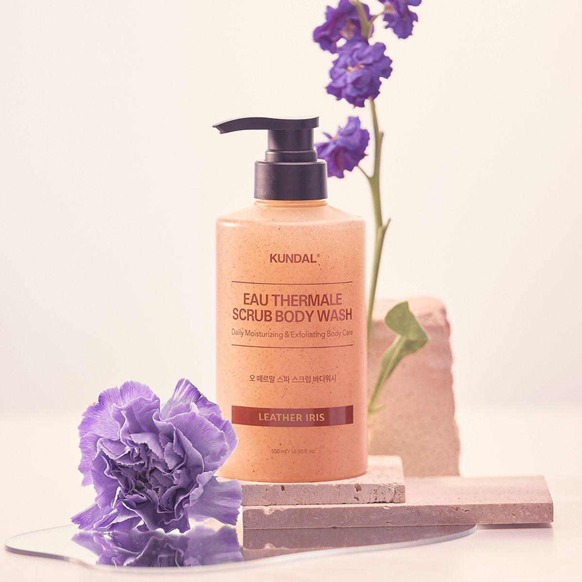 Eau Thermale Spa Scrub Body Wash 500ml Violet Muguet