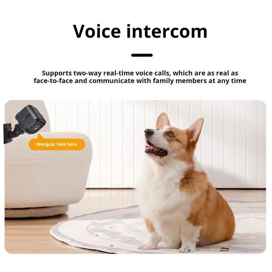 1080P WiFi Camera with Infrared Night Vision Home Security Solution HD-compatible Motion Detection Memory Card Storage Camera