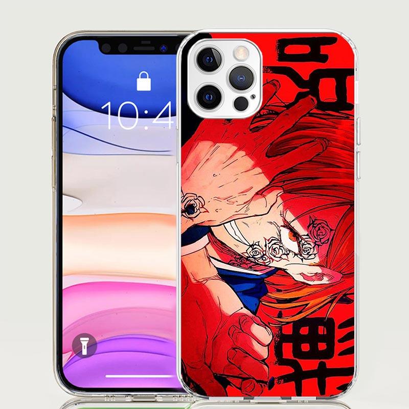 Japan Anime JujuKaisen Phone Case For iPhone 17 Air 16 15 Plus 11 14 Pro Max 13 Mini 12 7 8 + SE Pattern Art Customized Cover 17