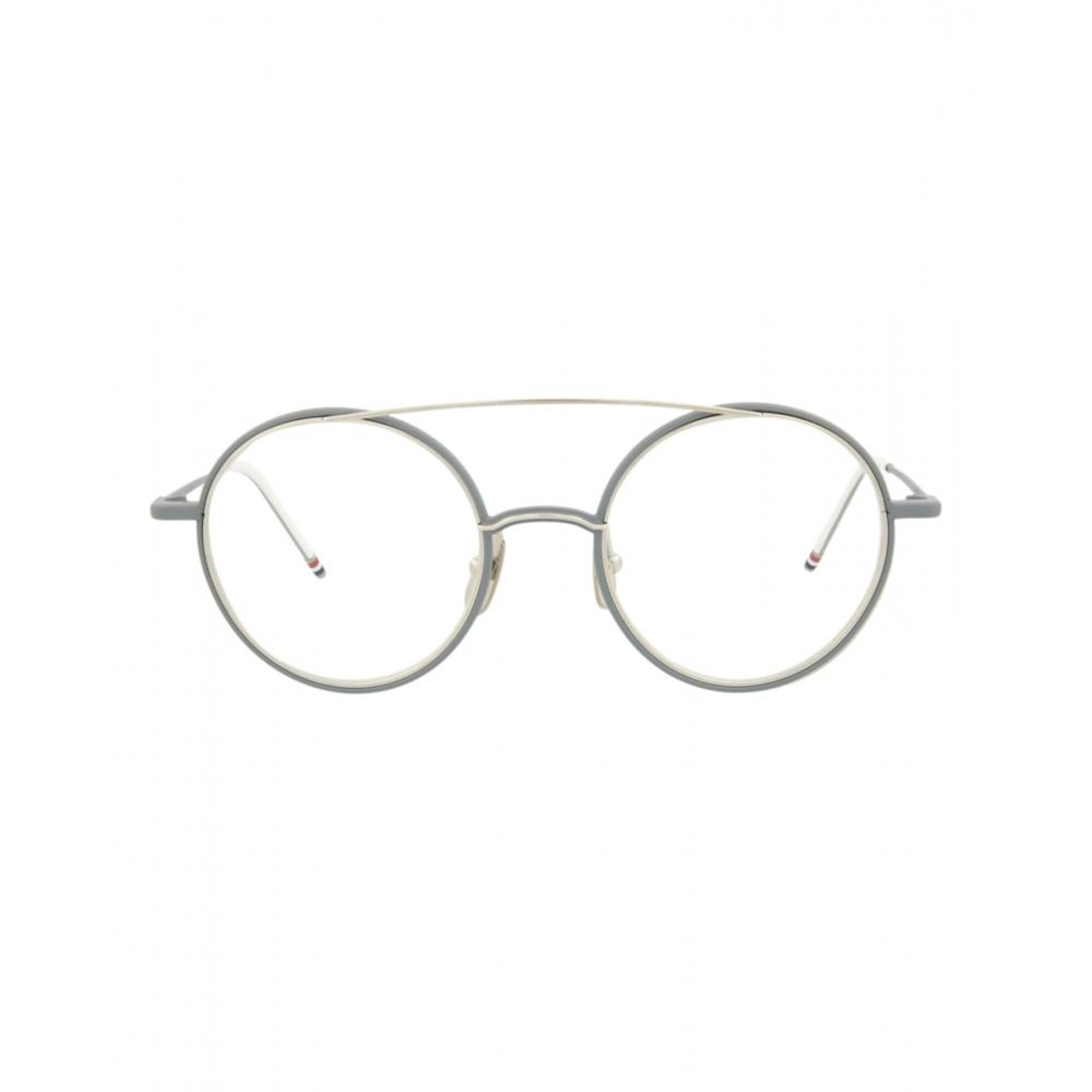 

Металлические оптические оправы Thom Browne в авиаторском стиле