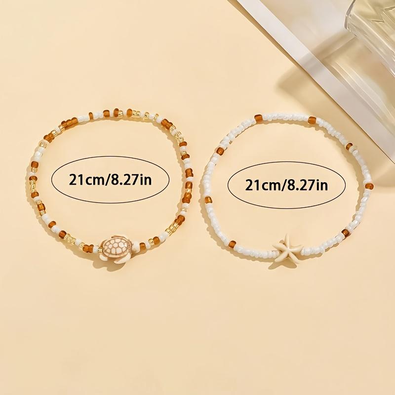 Women's Anklets Bohemian-Style Anklets for Beach Vacations in The Summer