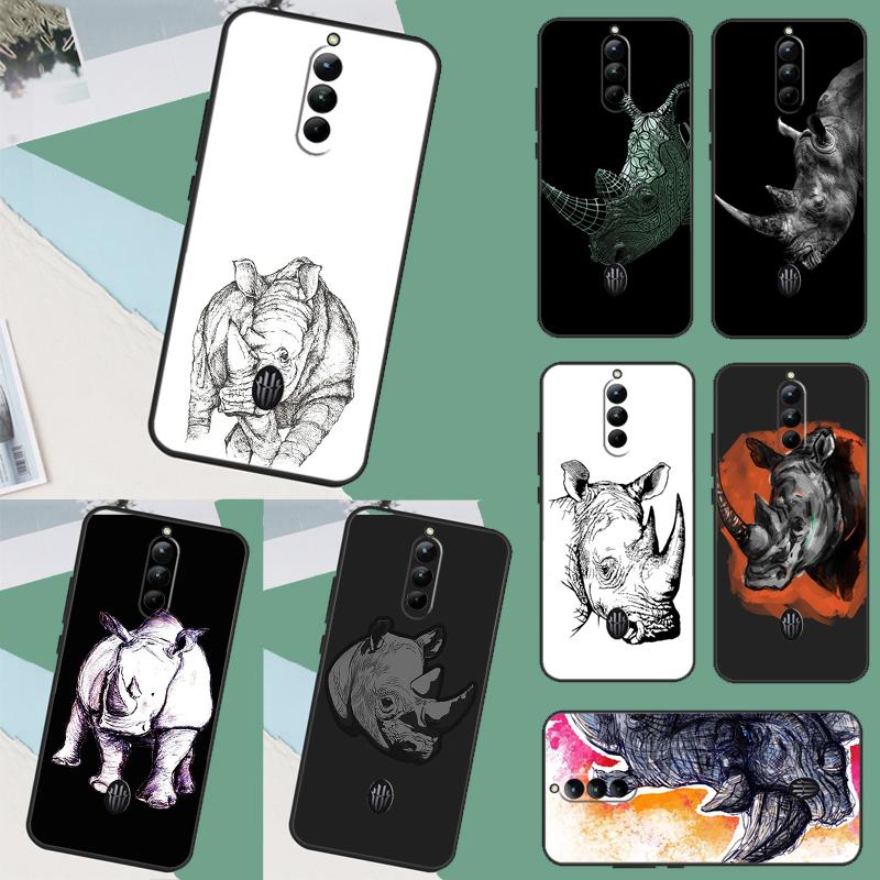Rough Rhinoceros Rhino Beast For Nubia Red Magic 10 Pro Plus 6 7 Pro 6S 7S 5G 6R Case For RedMagic 8S 9S 8 9 Pro Plus