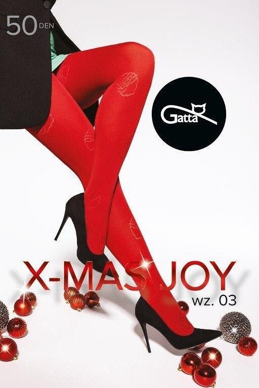 

Rajstopy Gatta X-Mas Joy wz.03 50 den 5-XL Gatta