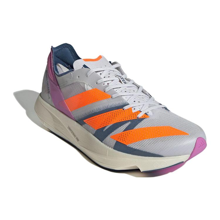 New Adidas Adizero Takumi Sen 8 Dash Grey Oange Lilac GX6669