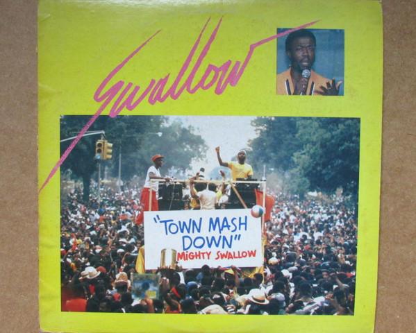 

LP Record SWALLOW - Town Mash Down SCR364 Charlie s Recor 1985 US Folk