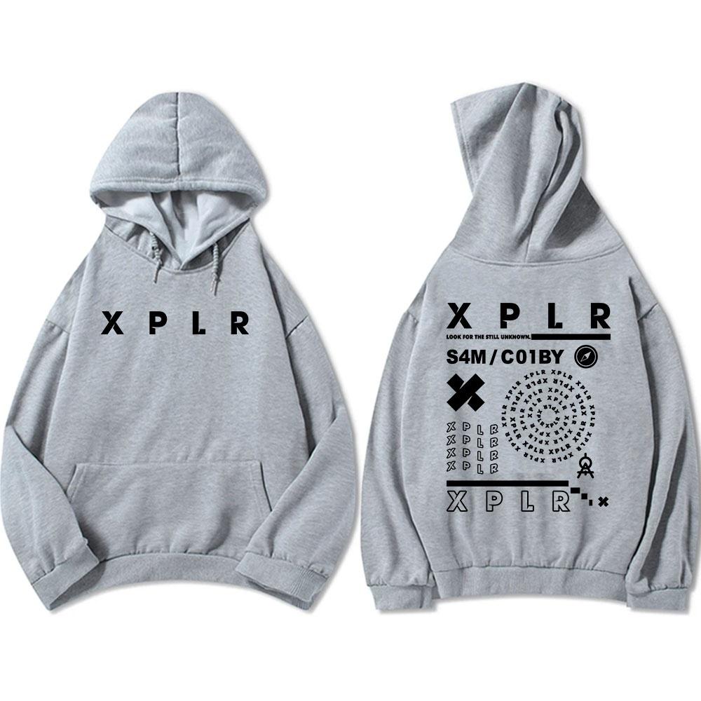 Hip Hop Streetwear Sam and Colby Xplr-r Hoodies Grafische Kleidung Heavy Spirit Mode 2025 Unisex Baumwolle Kapuzenpullover Herren Kapuzenpullover
