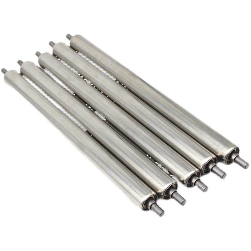 Stainless Steel Idler Roller Shaft 25mm 38/50/60mm for Conveyor Belt