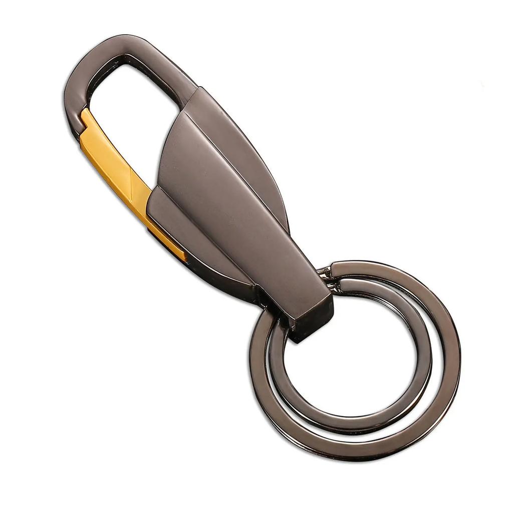 Creative Fashion and Minimalist Metal Car Keychain Practical Keyring Pendant for Men and Women Keyring