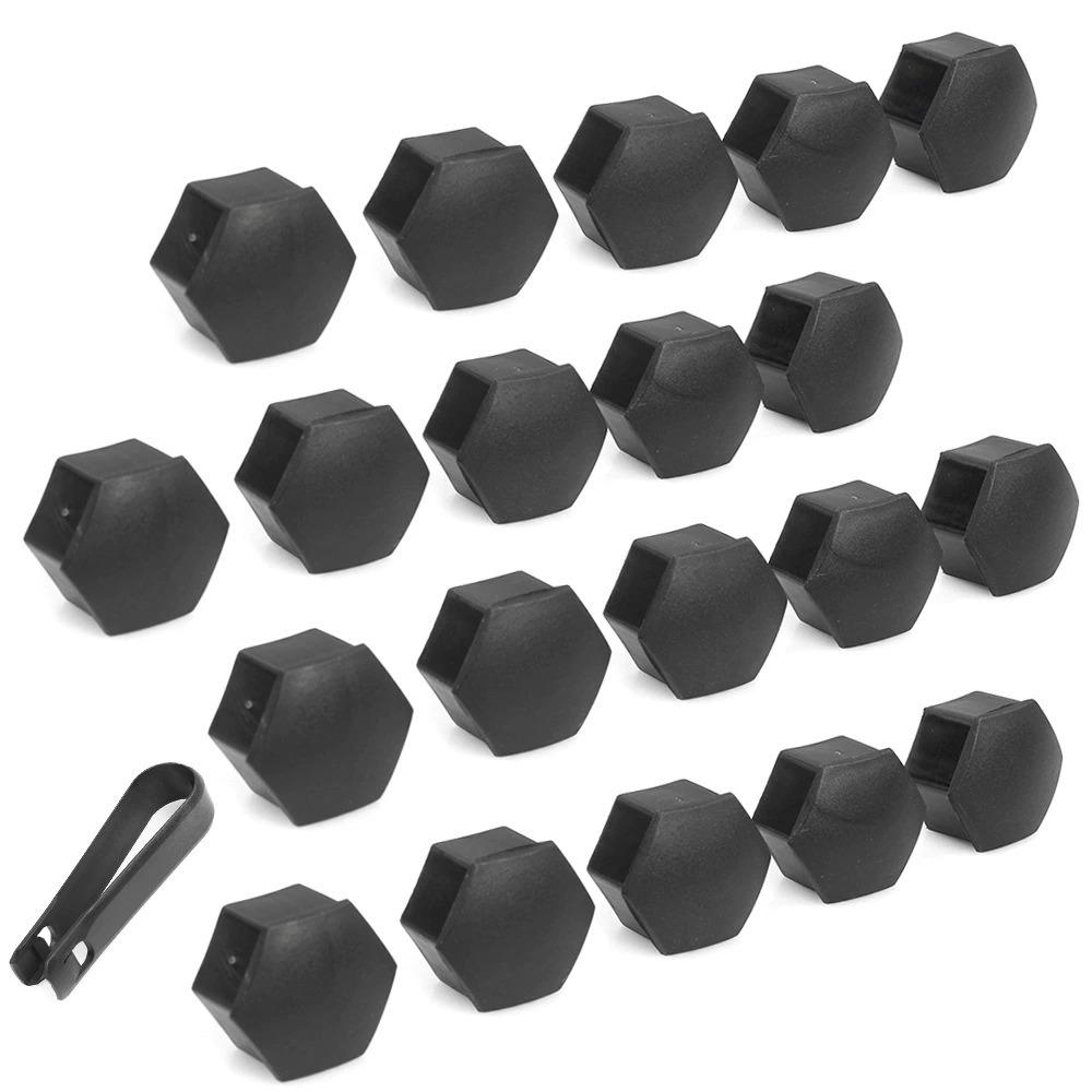 20PCS Hub Screw Cover & Hub Center Cover for Tesla Model 3 S X Y, Hub Screw Protective Cap Tire Modification