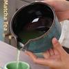 2PCS Ceramic Tea Whisk Holder Food Grade Japanese Green Tea Bowl New Matcha Bowl Set