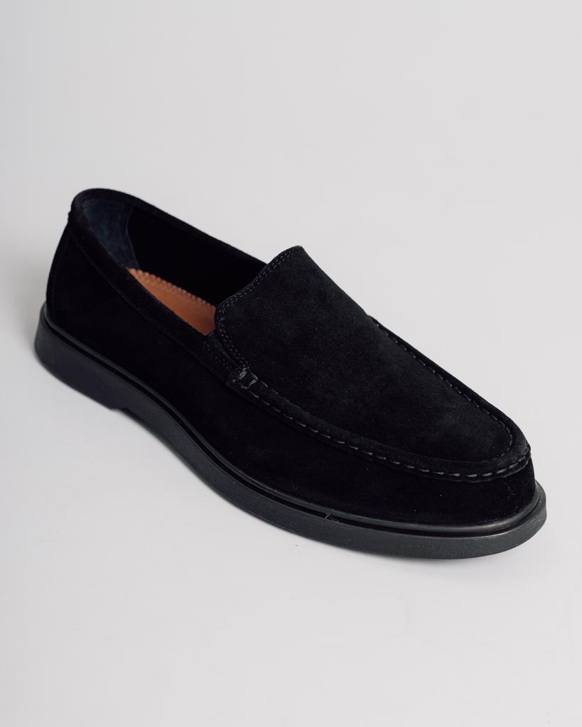 Men's Loafers Davis 460910 40 Black Suede
