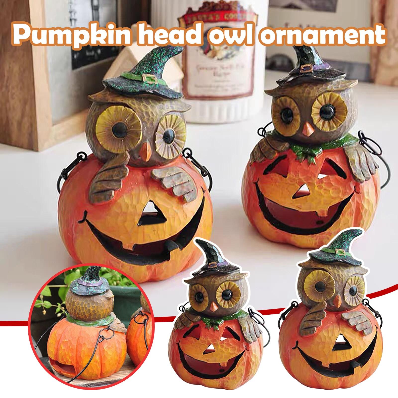 

Resin Crafts Head Owl Ornaments Creative Living Room Decorations