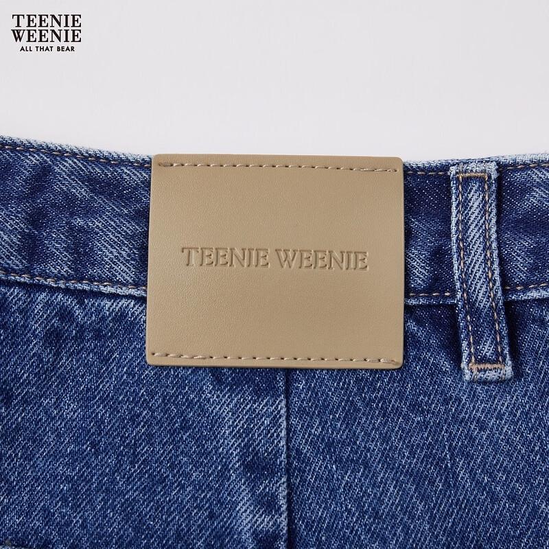 Teenie Weenie Bear Letter A-Line Short Skirt