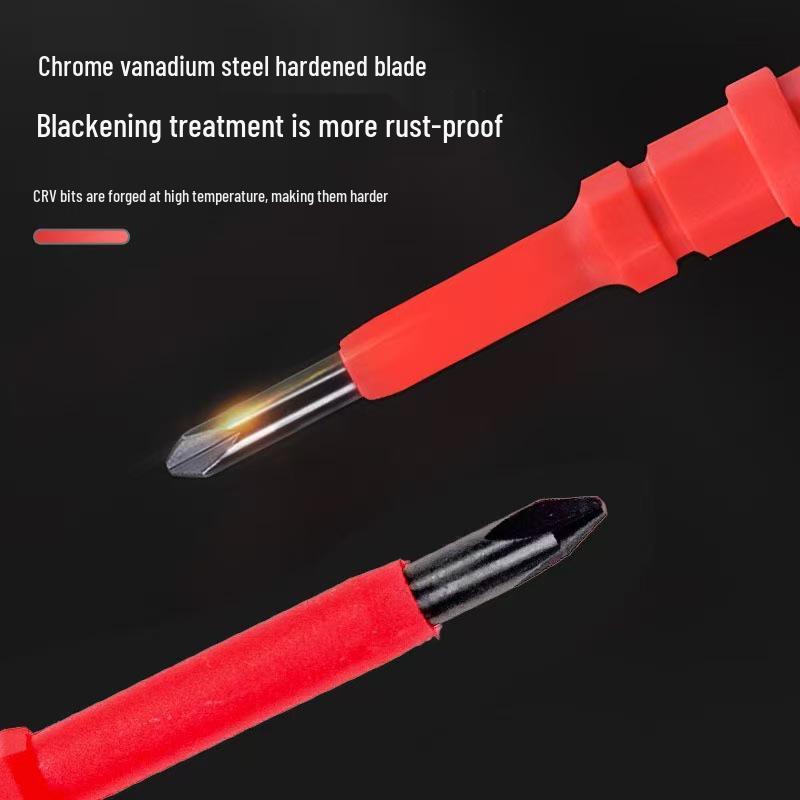 3-in-1 Insulated Screwdriver Set: Strong Magnetic Phillips, Slotted, Torx for Electricians