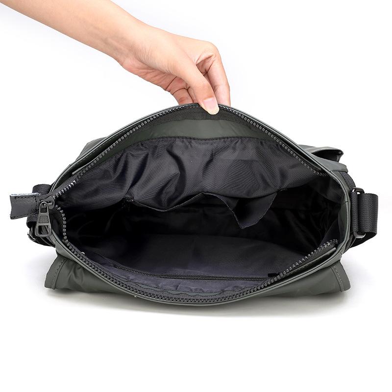 Taška přes rameno Pánská Retro pošťácká taška Business Casual Crossbody taška Velkokapacitní plátěná taška Pánský batoh