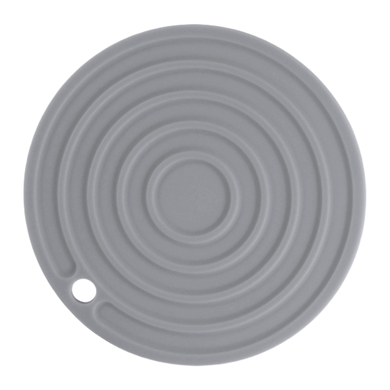 

Пищевой силикон Водонепроницаемый Маслостойкий Подставка для стаканов Кухня Теплоизоляционный коврик Утолщенная Настольная салфетка 3