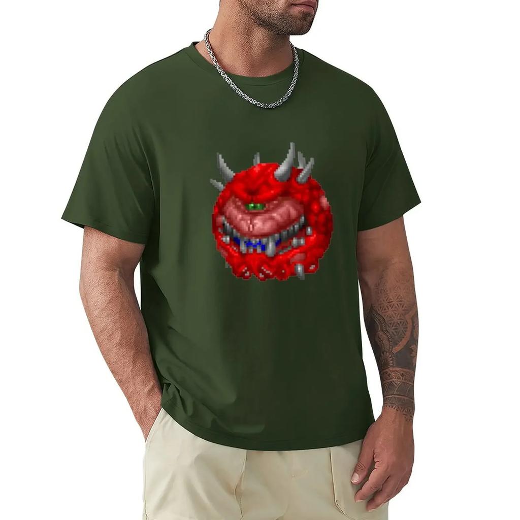 Cacodemon TShirt TShirt Plus Size Tops Sports Fans Summer Tops Men Clothing