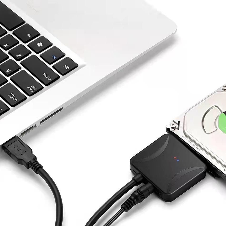 USB 3.0 Adapter Cable for 2.5/3.5 Inch SATA Hard Drives
