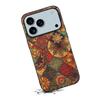 For IPhone 17 Pro Max Luxury Flower Figure Leather Phone Back Case Cover for IPhone 17 17Air 17 Pro Max Shockproof Bumper Coque