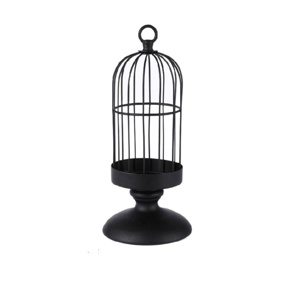 Retro Candle Holder Ornament Creative Candlestick American Style Aromatherapy Candle Stand  Home