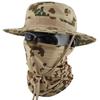 Huwahengzheng Sommer Camouflage Multifunktionales Hut & Kopfbedeckungs Set