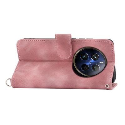 Pour Realme 12 Pro+ 5G/Realme 12 Pro 5G Étui en Cuir PU à Emplacements Multiples pour Cartes Support Housse de Téléphone