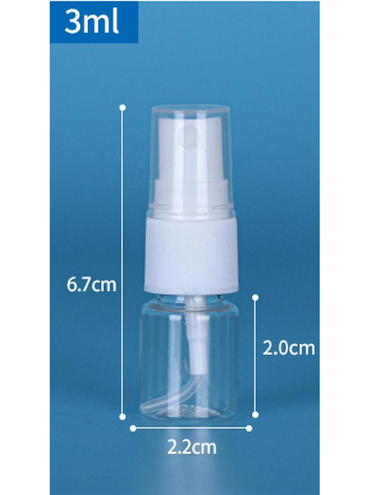 Transparent PET Spray Bottle for Cosmetics - 30ml/50ml/100ml