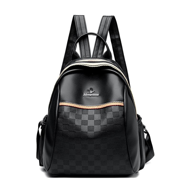 Schoolbag1011 New Premium Sense Backpack Women's Fashion Korean Edition Large Capacity Multifunctional Going Out Leisure Backpack