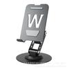 Universal All-Metal Foldable Rotating Phone & Tablet Holder for Streaming and Binge-Watching
