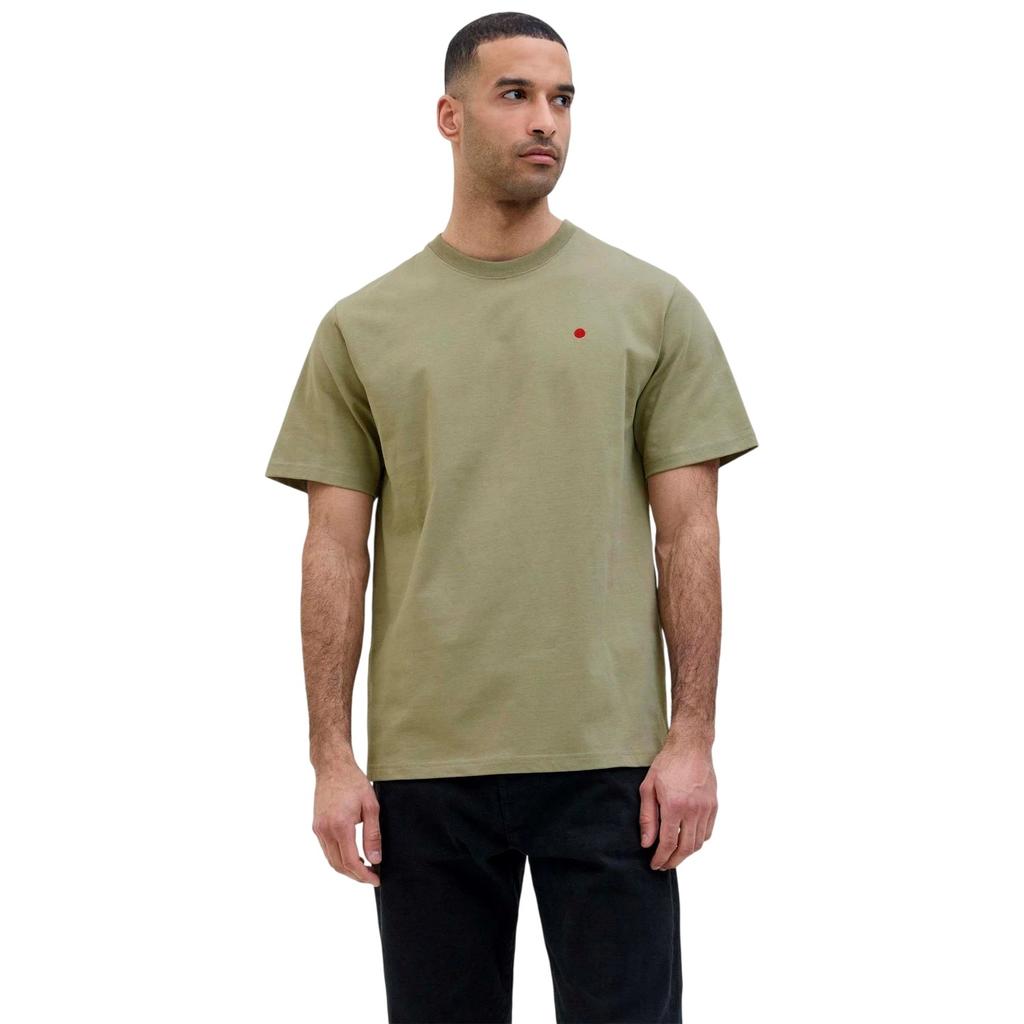 Jack And Jones Mens Royal Denim Division Embroidered T-Shirt
