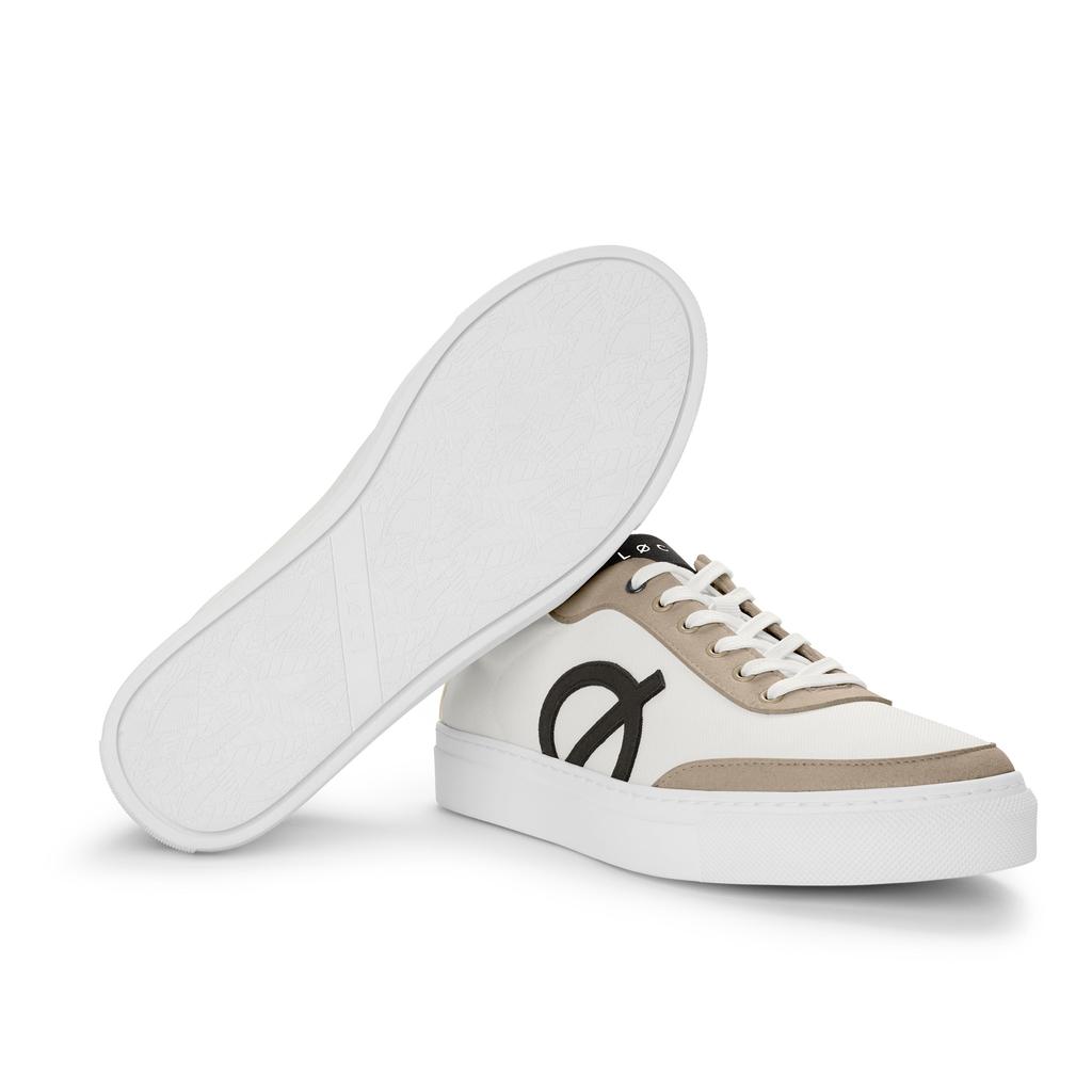 Loci Eight Vegan Sneakers Natural/Black/Stone Lc-008-002