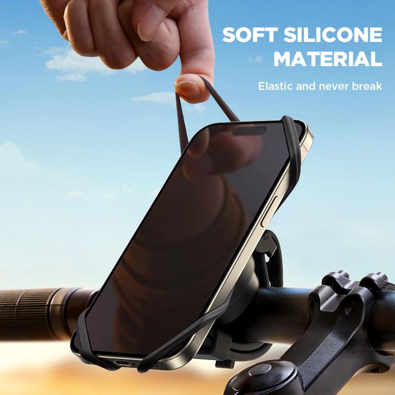 1PC Universal Bike Phone Mount Holder Cell Phone Mount for 4-7" Phone Handlebar Mount for Bicycle Motorcycle Scooter Holder