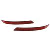 2pz Riflettore Paraurti Posteriore Per BMW Per Serie 6 Per M6 F06 F12 F13 2011-2018 Copertura Laterale Riflettore Trim Paraurti Posteriore