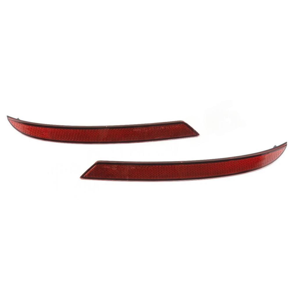 2PCS Rear Bumper Reflector For BMW For 6 For M6 Series F06 F12 F13 2011-2018 Rear Bumper Trim-Reflector Side Cover China Mainland
