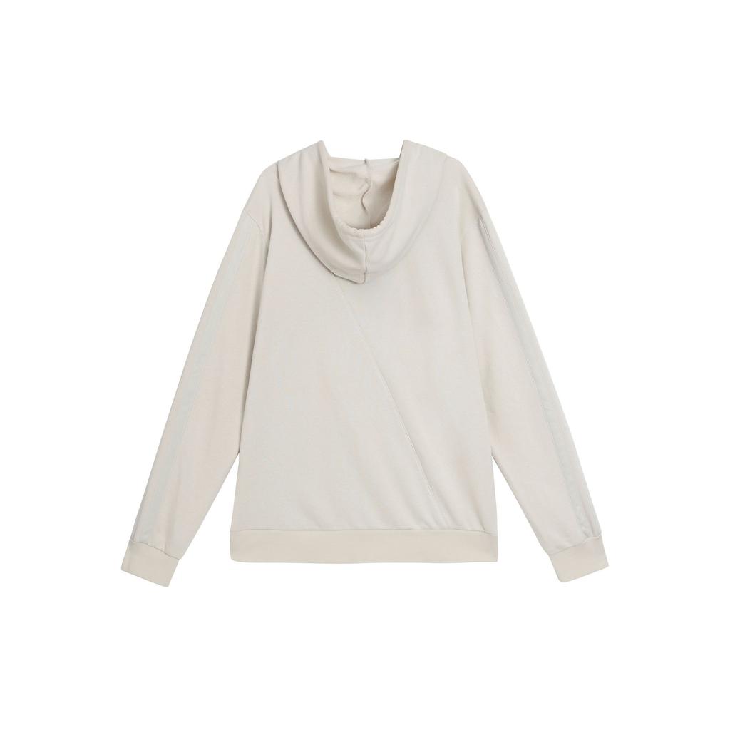 Adidas Dame Vision Hoodie With Embroidery Pattern Men Hoodie Ivory-White GT0215