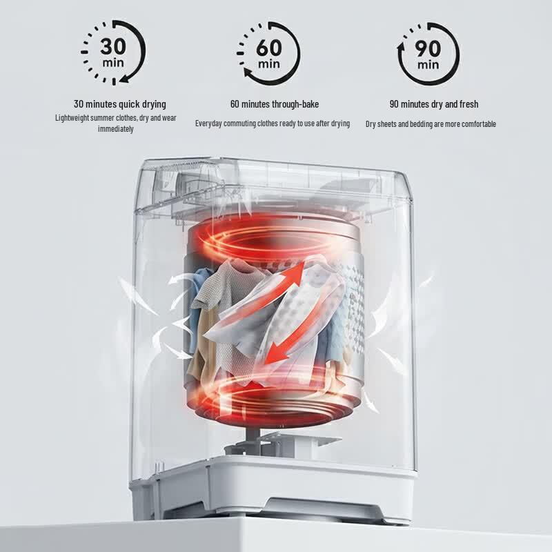 Chigo Fully Automatic Top-Load Pulsator Washer Dryer CN Plug (adapter Included)