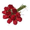 12 Heads Rose Artificial Flower Multicolor DIY Accessories Lifelike Flower Bouquet Silk Petals Photo Props