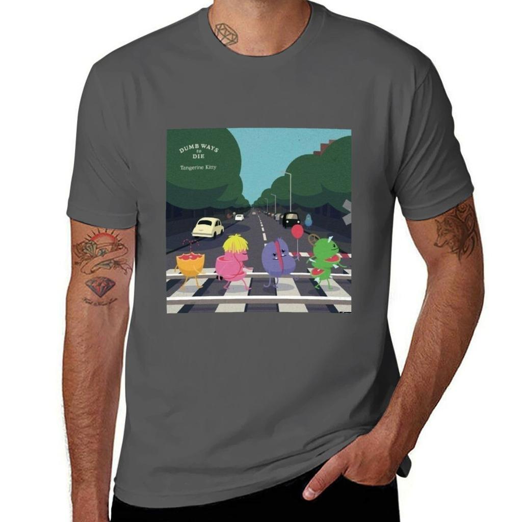 Dumb Ways To Die 5 Tshirt Plus Size Solid Color Tshirt