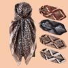 1PC Sexy Leopard Print Scarf 90cm Multi-Functional Women's Fashion Accessory Can Be Used As Headscarf Headband Or Belt