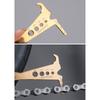 1/2pcs Bicycles Chain Checker Road Bike Chain Wear Indicators Gauge Measuring Ruler Tool Bicycles Chain Repair Tool