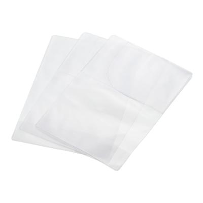 PATIKIL 3ks Cestovní pas Matné pouzdro Organizér Držák na ID kreditní kartu PVC s přihrádkami na průhledný kryt, Ochrana, Vícevrstvé cestovní,