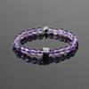 Amethyst Natural Stone Germanium Health Bracelet