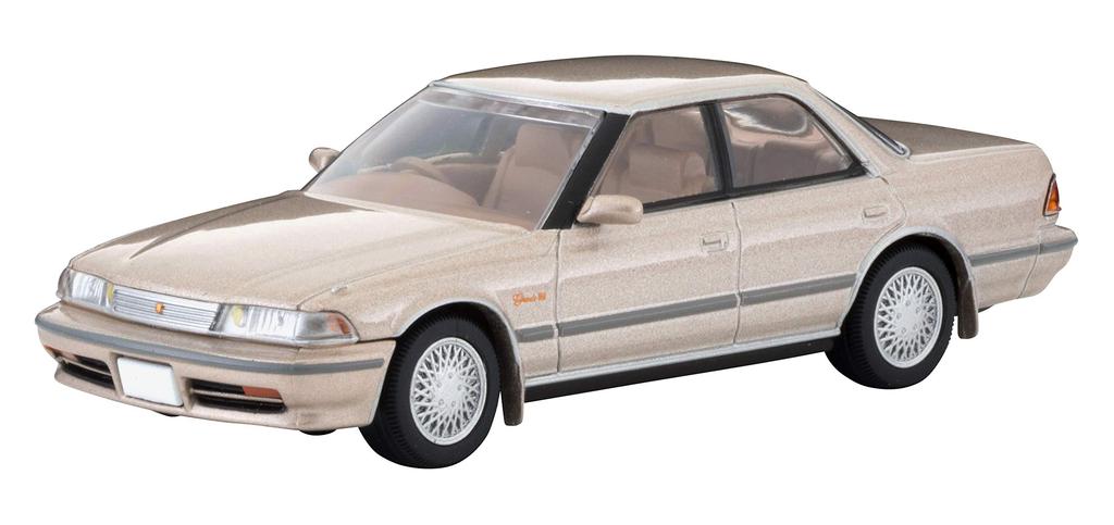 Tomica Limited Vintage Neo Scale Toyota Mark II Grande G Beige 1990 Model 1/64 LV-N179c 3.0 (Finished Model)