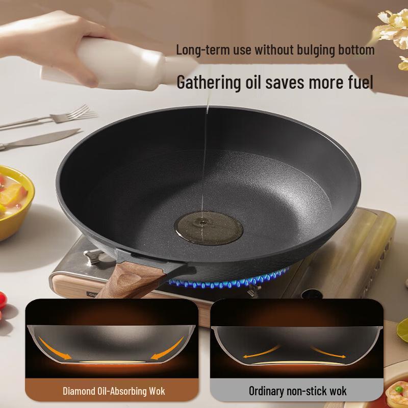 COOKER KING Non-Stick Stir-Fry Pan
